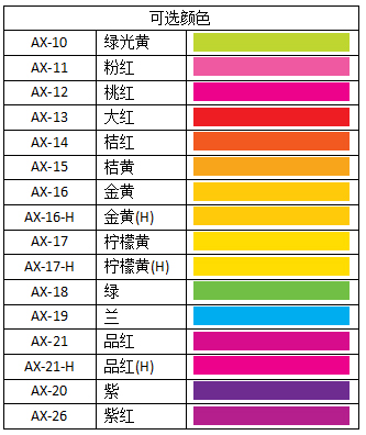 AX-17 Fluorescent Lemon yellow